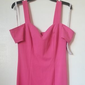 Pink women dress